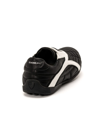 andrika dermatina sneakers black white 2527 fenomilano